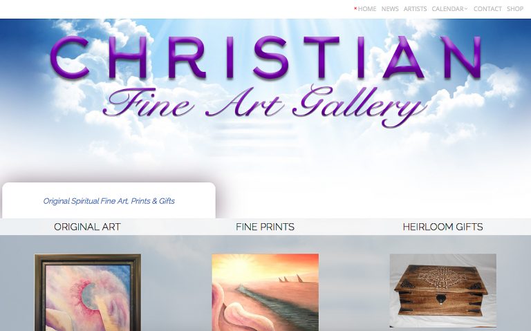 AvalonWebDesigns.com | Christian Fine Art Gallery - Website Design by KJ Burk